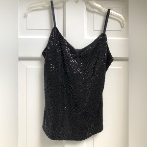 Sequin tank top from the limited